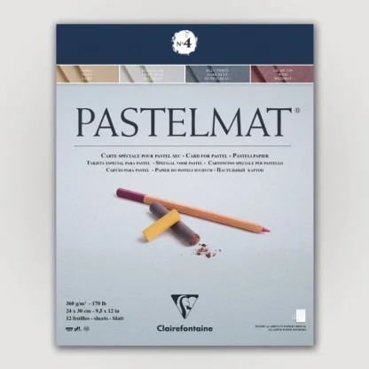 Clairefontaine Pastelmat N4 360g 24x30 ass 12 sheets - Little Painter Art | Exploring the Endless Possibilities of Art Online