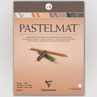 Clairefontaine Pastelmat N2 360g 30x40 ass 12 sheets - Little Painter Art | Exploring the Endless Possibilities of Art New