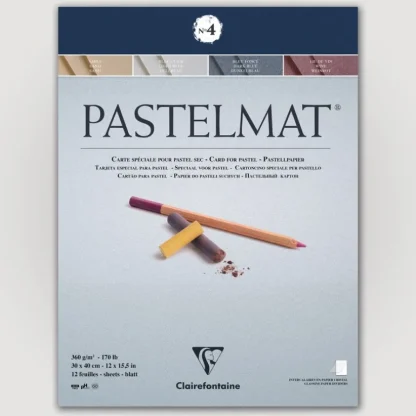 Clairefontaine Pastelmat N4 360g 30x40 ass 12 sheets - Little Painter Art | Exploring the Endless Possibilities of Art Best