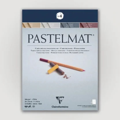 Clairefontaine Pastelmat N4 360g 18x24 ass 12 sheets - Little Painter Art | Exploring the Endless Possibilities of Art Best