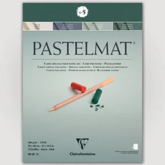 Clairefontaine Pastelmat N5 360g 30x30 groen 12 sheets - Little Painter Art | Exploring the Endless Possibilities of Art Store