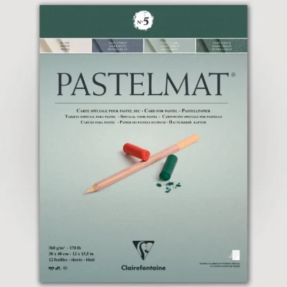 Clairefontaine Pastelmat N5 360g 30x30 groen 12 sheets - Little Painter Art | Exploring the Endless Possibilities of Art Store
