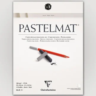 Clairefontaine Pastelmat N3 360g 30x40 wit 12 sheets - Little Painter Art | Exploring the Endless Possibilities of Art Fashion