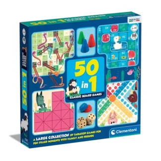 Clementoni 50-in-1 Classic Board Games - Little Painter Art | Exploring the Endless Possibilities of Art Sale