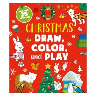 Clever Publishing Christmas Draw, Color, and Play Activity Book - Little Painter Art | Exploring the Endless Possibilities of Art Sale