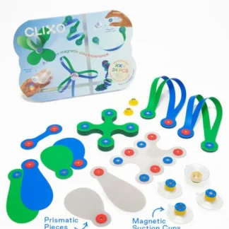 Clixo Magnetic Toy - 24pc Grip & Stick - Little Painter Art | Exploring the Endless Possibilities of Art Cheap