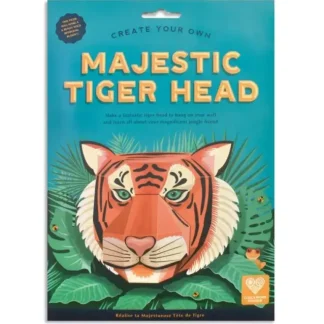 Clockwork Soldier Create Your Own Majestic Tiger Head Kit - Little Painter Art | Exploring the Endless Possibilities of Art Outlet
