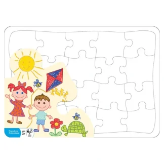 Cobble Hill 20pc Create Your Own Puzzle - Little Painter Art | Exploring the Endless Possibilities of Art Clearance