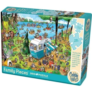 Cobble Hill 350pc Family Puzzle - Call of the Wild - Little Painter Art | Exploring the Endless Possibilities of Art Shop