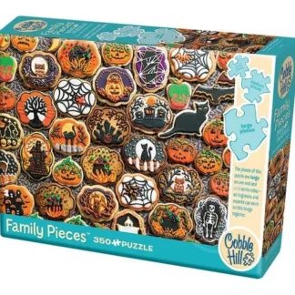 Cobble Hill 350pc Family Puzzle - Halloween Cookies - Little Painter Art | Exploring the Endless Possibilities of Art Hot