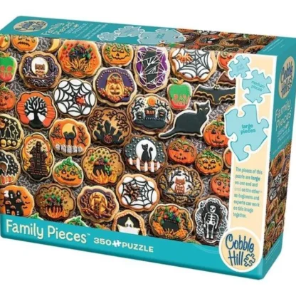 Cobble Hill 350pc Family Puzzle - Halloween Cookies - Little Painter Art | Exploring the Endless Possibilities of Art Hot
