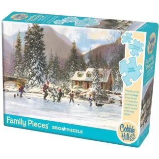 Cobble Hill 350pc Family Puzzle - Next Goal Wins - Little Painter Art | Exploring the Endless Possibilities of Art Discount