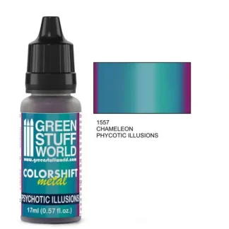 Color Shift Metal Chameleon PSYCHOTIC ILLUSIONS - Little Painter Art | Exploring the Endless Possibilities of Art Discount