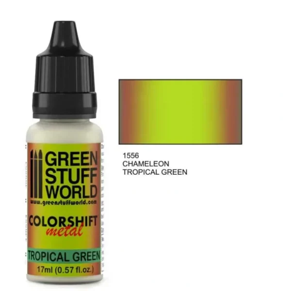 Color Shift Metal Chameleon TROPICAL GREEN - Little Painter Art | Exploring the Endless Possibilities of Art Flash Sale