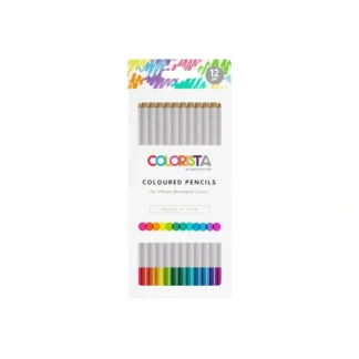 Colorista - Coloured Pencil - Bright & Vivid 12pc - Little Painter Art | Exploring the Endless Possibilities of Art Store