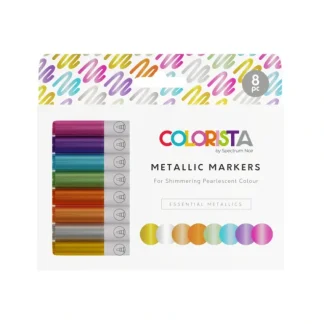 Colorista - Metallic Marker - Essential Metallics 8pc - Little Painter Art | Exploring the Endless Possibilities of Art Online