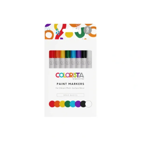Colorista - Paint Marker - Bold Basics 8pc - Little Painter Art | Exploring the Endless Possibilities of Art Flash Sale