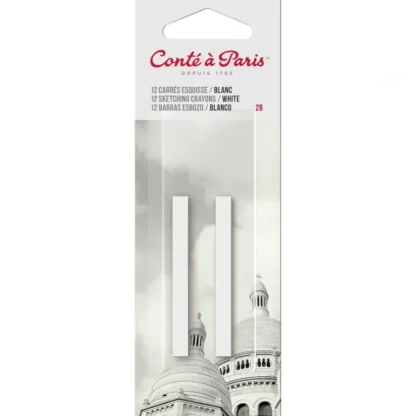 Cont Paris Carrs Sketching Crayon Sticks 2pk White 2B - Little Painter Art | Exploring the Endless Possibilities of Art Clearance