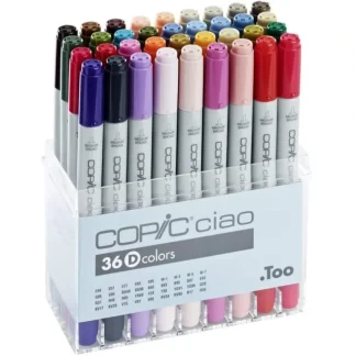COPIC Ciao Marker Set of 36 Colours Set D - Little Painter Art | Exploring the Endless Possibilities of Art Store