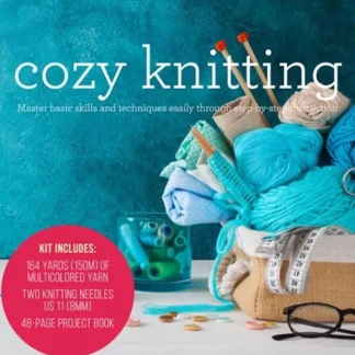 Cozy Knitting Kit by Carri Hammett - Little Painter Art | Exploring the Endless Possibilities of Art Flash Sale