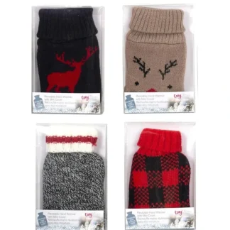 Cozywear Bottle Shaped Hand Warmer with Knitted Cover - Little Painter Art | Exploring the Endless Possibilities of Art Outlet