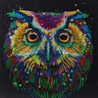 Craft Buddy DIY Crystal Art Medium Framed Kit - Nocturnal Wonder - Little Painter Art | Exploring the Endless Possibilities of Art Outlet