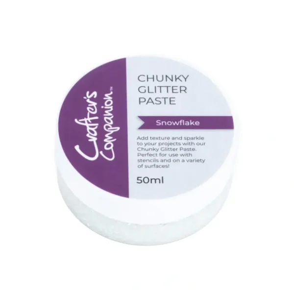 Crafter's Companion - Chunky Glitter Paste - Snowflake - Little Painter Art | Exploring the Endless Possibilities of Art Cheap