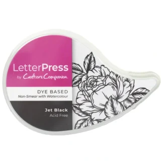 Crafters Companion - LetterPress Inkpad - Jet Black - Little Painter Art | Exploring the Endless Possibilities of Art Hot