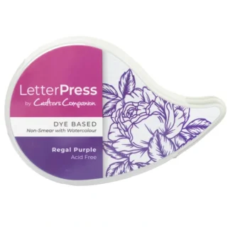 Crafters Companion - LetterPress Inkpad - Regal Purple - Little Painter Art | Exploring the Endless Possibilities of Art Outlet
