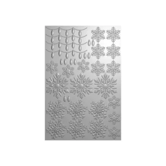 Crafters Companion 6 x 9 3D Folder & Metal Die - Christmas Sparkle - Little Painter Art | Exploring the Endless Possibilities of Art Hot