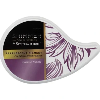 Crafter's Companion Gold Shimmer Inkpad - Cosmic Purple - Little Painter Art | Exploring the Endless Possibilities of Art Clearance