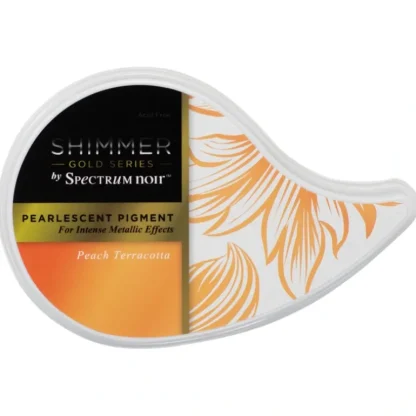 Crafter's Companion Gold Shimmer Inkpad - Peach Terracotta - Little Painter Art | Exploring the Endless Possibilities of Art Cheap