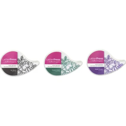 Crafter's Companion LetterPress Inkpad 3pk Collection - Little Painter Art | Exploring the Endless Possibilities of Art Outlet