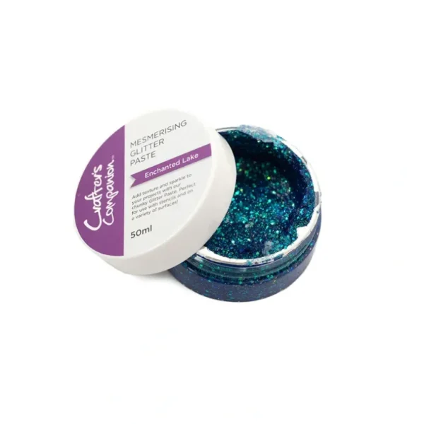 Crafter's Companion Mesmerising Glitter Paste - Enchanted Lake - Little Painter Art | Exploring the Endless Possibilities of Art Discount