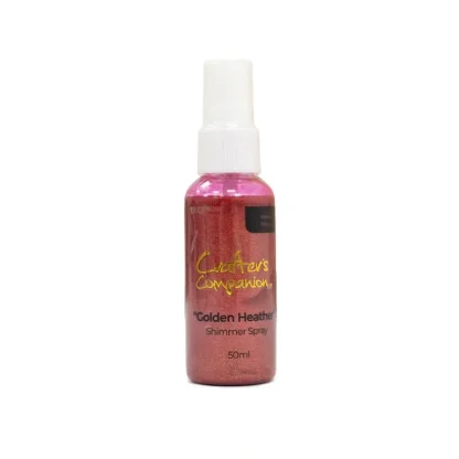 Crafter's Companion Shimmer Spray - Golden Heather - Little Painter Art | Exploring the Endless Possibilities of Art Fashion