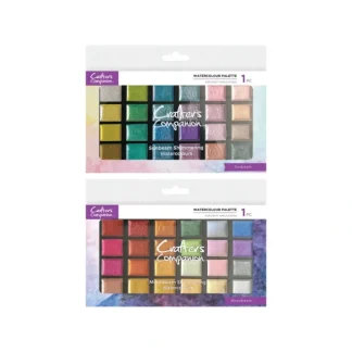 Crafter's Companion Shimmer Watercolour Palette Duo - Little Painter Art | Exploring the Endless Possibilities of Art Cheap