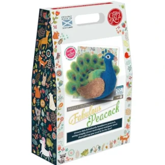 Crafty Kit Co. Needle Felting Kit - Fabulous Peacock - Little Painter Art | Exploring the Endless Possibilities of Art Hot