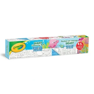 Crayola Giant Colouring Roll - Deep Sea Friends - Little Painter Art | Exploring the Endless Possibilities of Art Fashion
