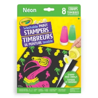 Crayola Neon Paint Stampers - Little Painter Art | Exploring the Endless Possibilities of Art Store
