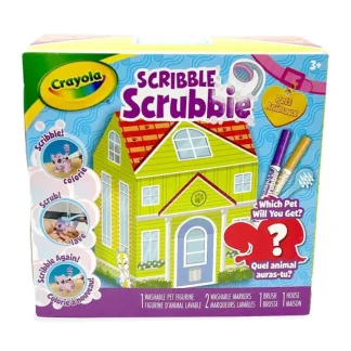 Crayola Scribble Scrubbie Mystery Pet Playhouse - Little Painter Art | Exploring the Endless Possibilities of Art Clearance
