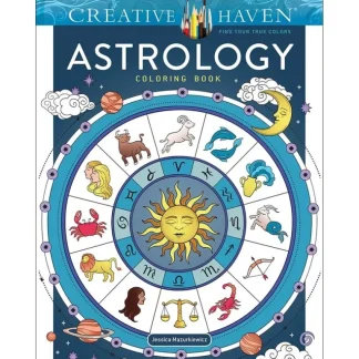Creative Haven Colouring Book - Astrology - Little Painter Art | Exploring the Endless Possibilities of Art Online