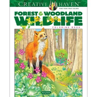 Creative Haven Colouring Book - Forest & Woodland - Little Painter Art | Exploring the Endless Possibilities of Art Hot