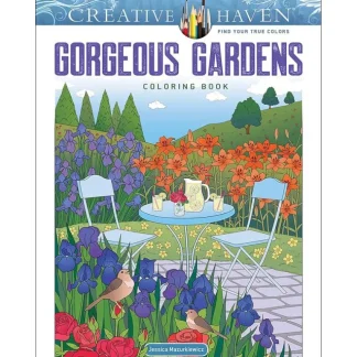 Creative Haven Colouring Book - Gorgeous Gardens - Little Painter Art | Exploring the Endless Possibilities of Art Clearance