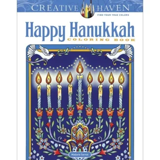 Creative Haven Colouring Book - Happy Hanukkah - Little Painter Art | Exploring the Endless Possibilities of Art Shop