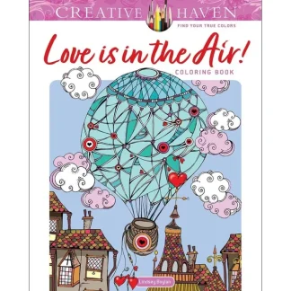 Creative Haven Colouring Book - Love Is In the Air! - Little Painter Art | Exploring the Endless Possibilities of Art Online