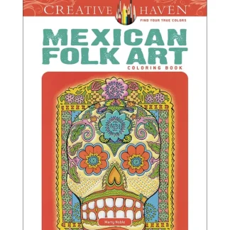 Creative Haven Colouring Book - Mexican Folk Art - Little Painter Art | Exploring the Endless Possibilities of Art Cheap