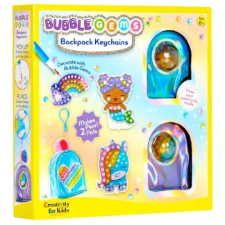 Creativity for Kids Bubble Gems Backpack Keychains - Little Painter Art | Exploring the Endless Possibilities of Art Clearance