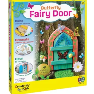 Creativity for Kids Butterfly Fairy Door - Little Painter Art | Exploring the Endless Possibilities of Art Shop