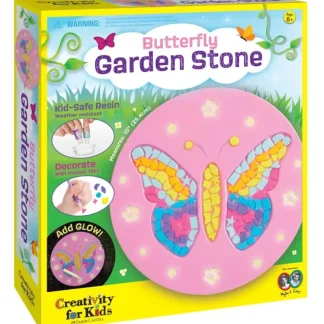 Creativity for Kids Butterfly Garden Stone - Little Painter Art | Exploring the Endless Possibilities of Art New