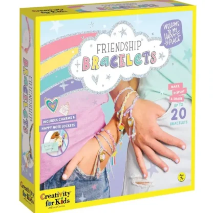 Creativity for Kids Friendship Bracelets Kit - Little Painter Art | Exploring the Endless Possibilities of Art Flash Sale